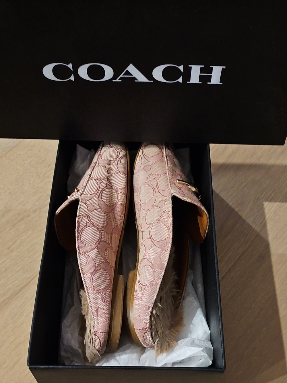 Pink Coach Loafers - Picture 6 of 6